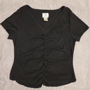 XL Black Blouse